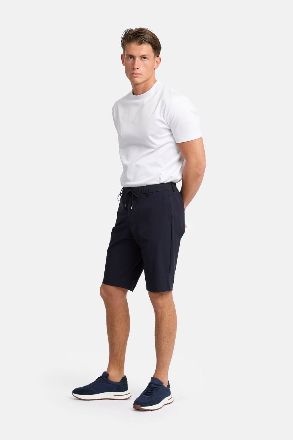 Lorenzo Essential Short — Midnight Black