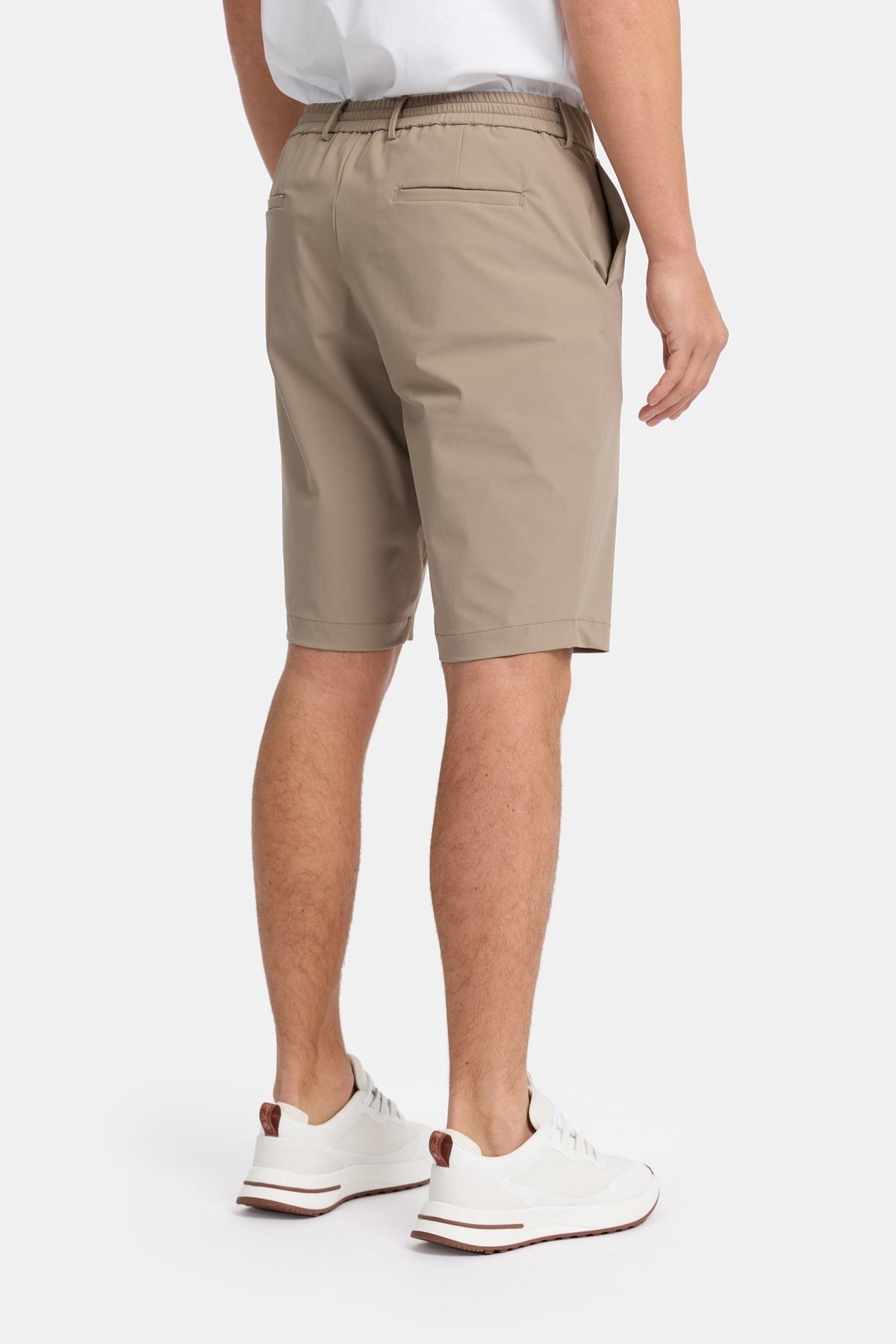 Lorenzo Essential Short — Sand Beige